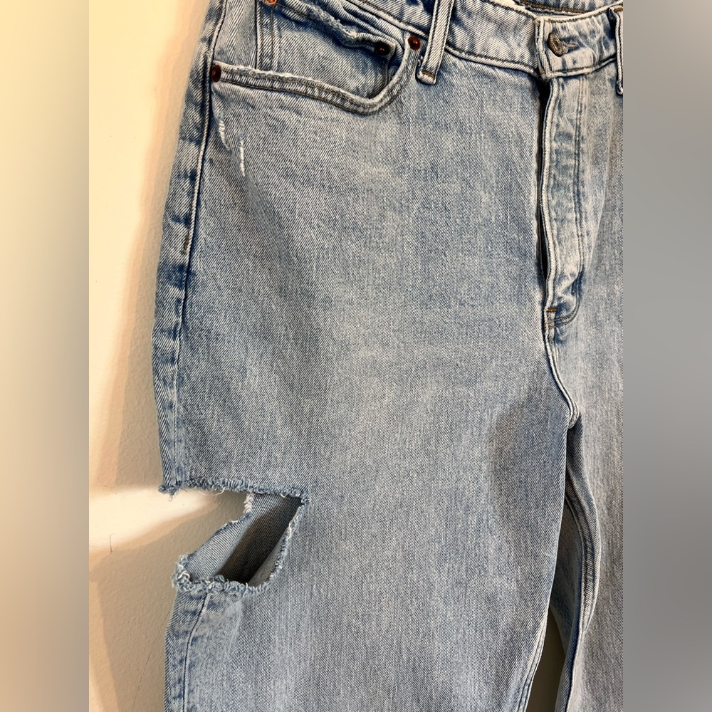Abercrombie the dad high rise curve love jeans size 10xs - Picture 4 of 7